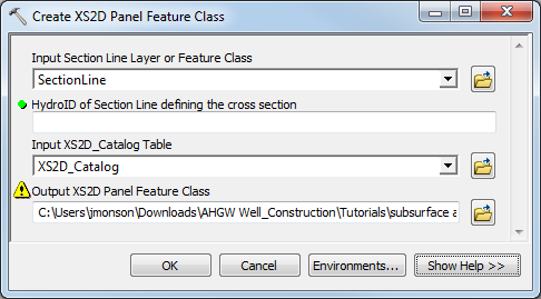 File:AHGW Subsurface Analyst XS2D Editor - Create XS2D Panel Feature Class.png