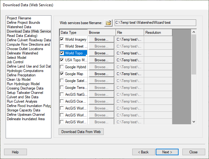 HydrologicModelingWizardDownloadDataWebService.jpg