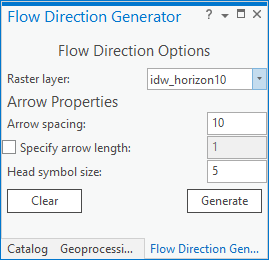 File:ArcGIS Pro Flow Direction Generator.png