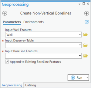 ArcGIS Pro Create Non Vertical Borelines.png