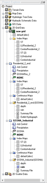 File:WMS Project Explorer with two GSSHA simulations.png